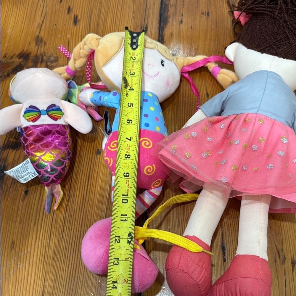 plush dolls set or 3 - Picture 5 of 6